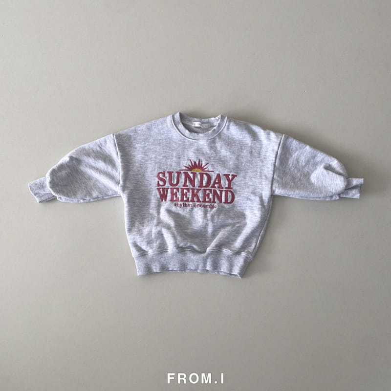 From I - Korean Children Fashion - #prettylittlegirls - Sunday Sweatshirt - 2