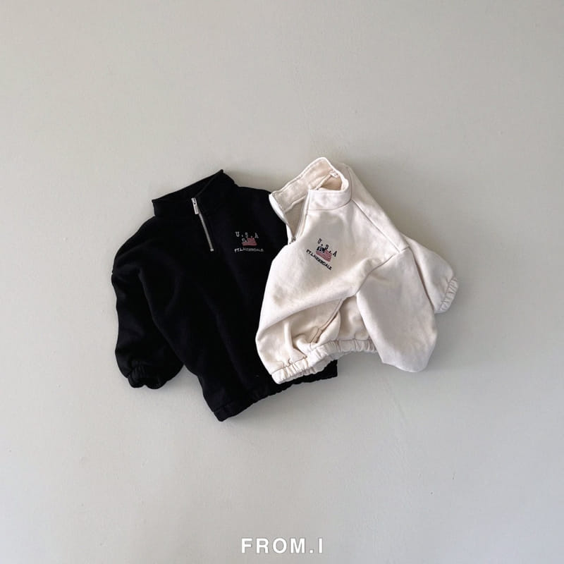 From I - Korean Children Fashion - #prettylittlegirls - Half Zip Up USA