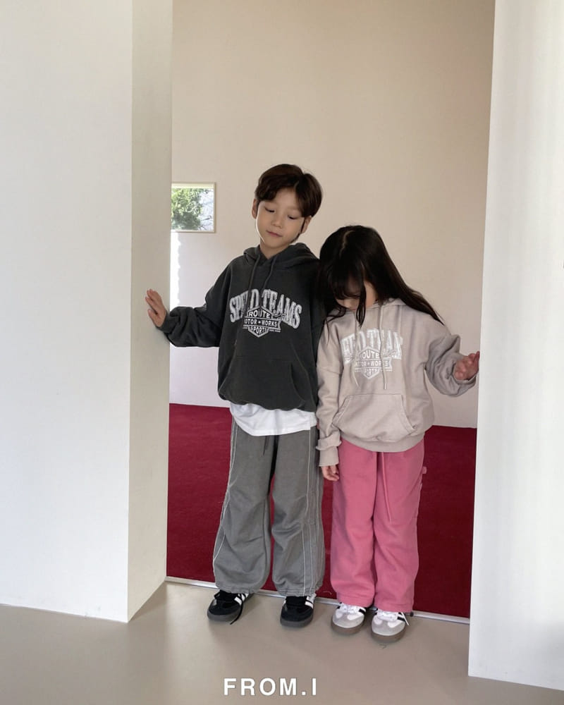 From I - Korean Children Fashion - #prettylittlegirls - Speed Team Hoody - 10