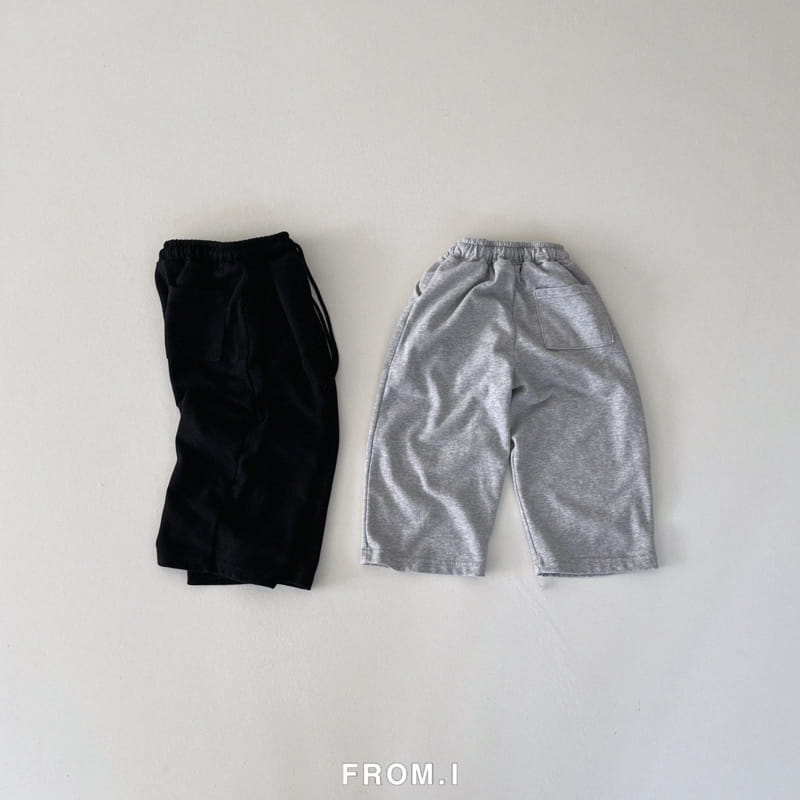 From I - Korean Children Fashion - #stylishchildhood - Wide Sweat Pants - 2
