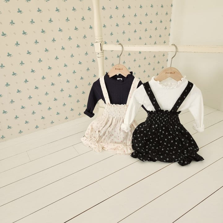 From J - Korean Baby Fashion - #babyboutique - Dungarees Smoke Bloomers - 5