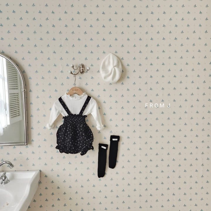 From J - Korean Baby Fashion - #babyfashion - Dungarees Smoke Bloomers - 8