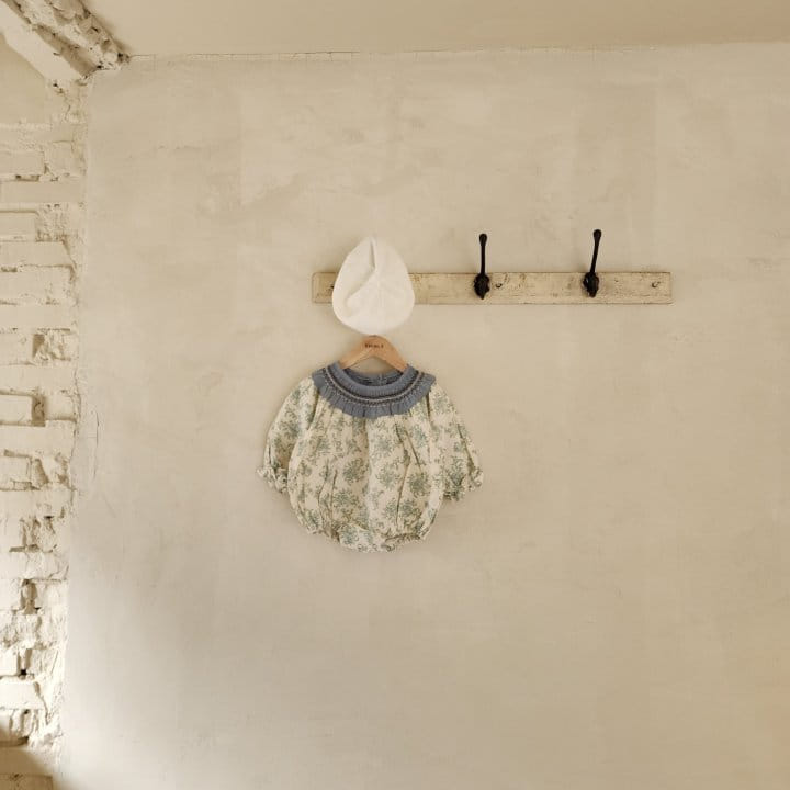 From J - Korean Baby Fashion - #babyootd - Cozy Smoke Body Suit - 8