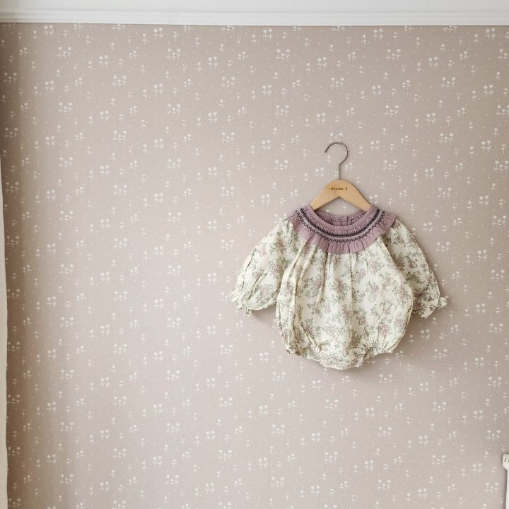 From J - Korean Baby Fashion - #babywear - Cozy Smoke Body Suit - 11