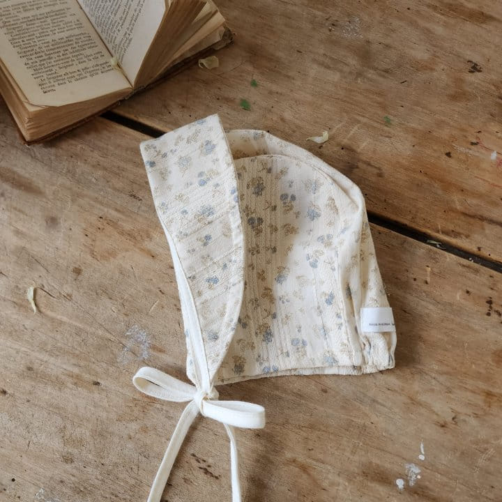 From J - Korean Baby Fashion - #smilingbaby - Love Flower Bonnet - 3