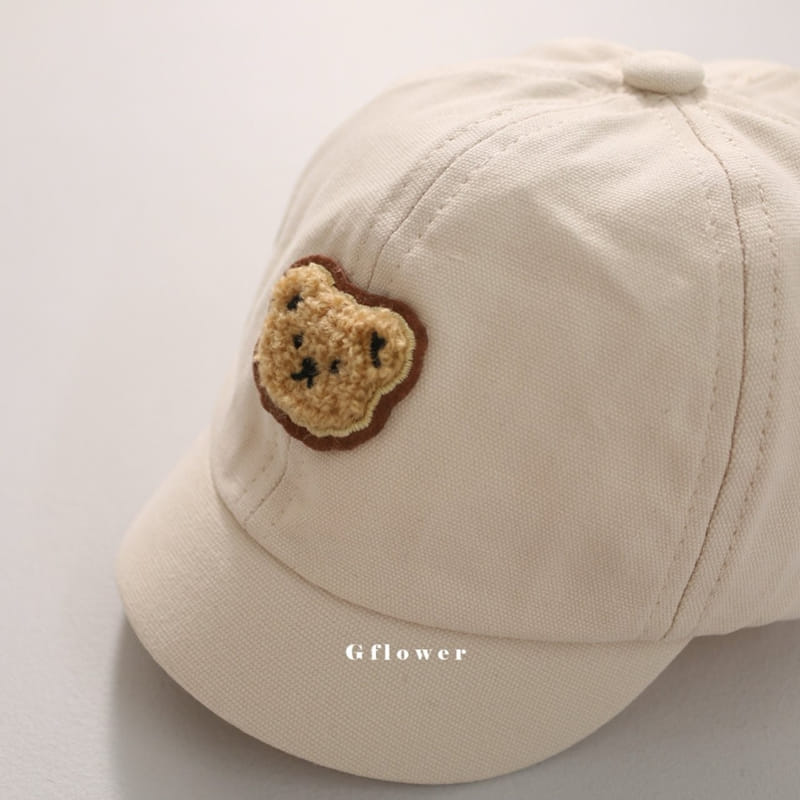 G Flower - Korean Baby Fashion - #babyboutique - Baby Bear Face Ball Cap - 5