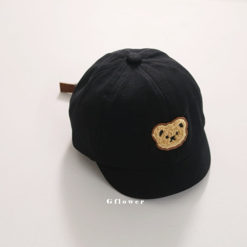 G Flower - Korean Baby Fashion - #babyboutiqueclothing - Baby Bear Face Ball Cap - 6
