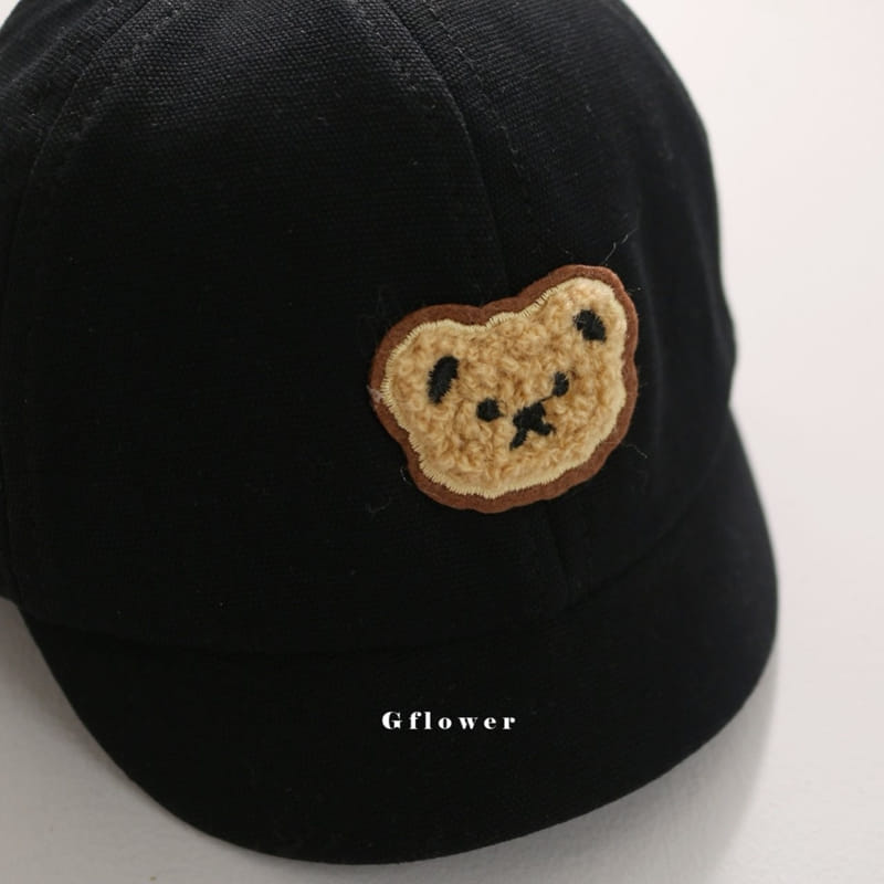G Flower - Korean Baby Fashion - #babyclothing - Baby Bear Face Ball Cap - 7