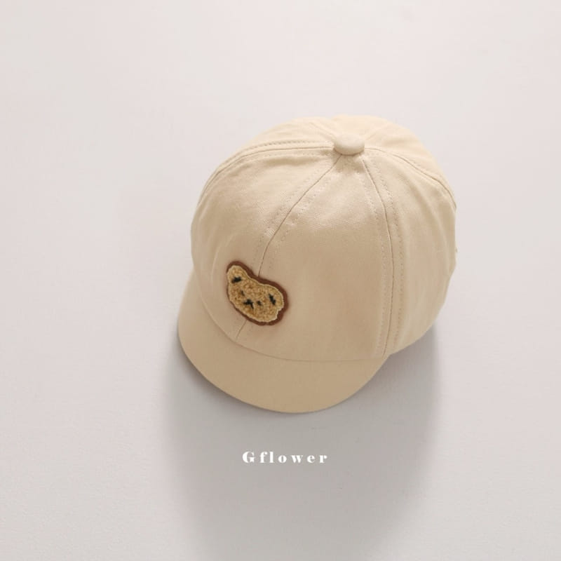 G Flower - Korean Baby Fashion - #babyfashion - Baby Bear Face Ball Cap - 8