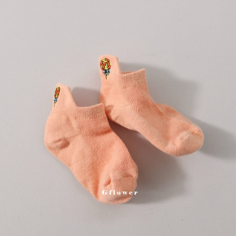 G Flower - Korean Children Fashion - #Kfashion4kids - Ice Cream Embroidery Socks Set - 8