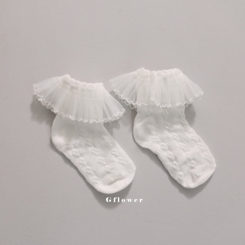 G Flower - Korean Children Fashion - #Kfashion4kids - Sha Lace Socks Set - 6