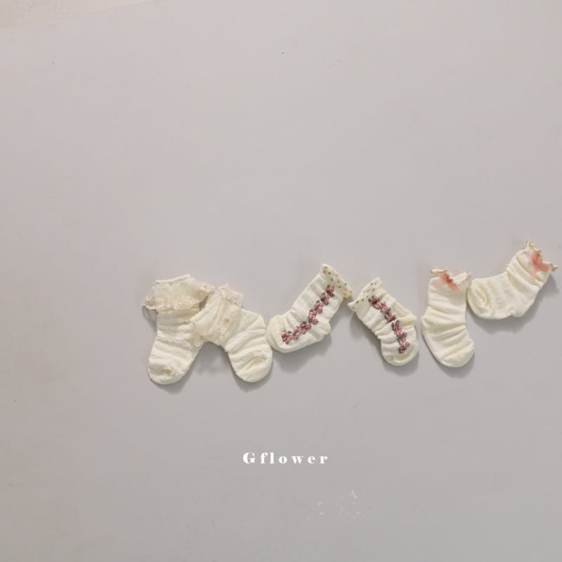 G Flower - Korean Children Fashion - #childofig - Spring Socsk Set
