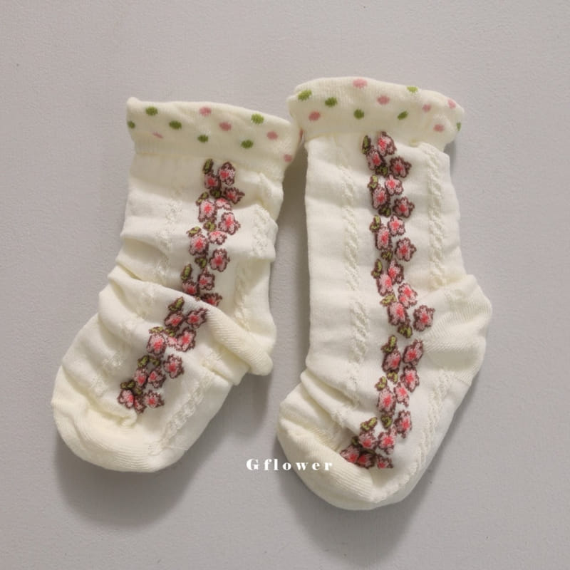 G Flower - Korean Children Fashion - #littlefashionista - Spring Socsk Set - 10