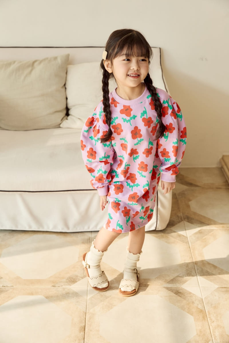 Ggomare - Korean Children Fashion - #Kfashion4kids - Daisy One-Piece - 3