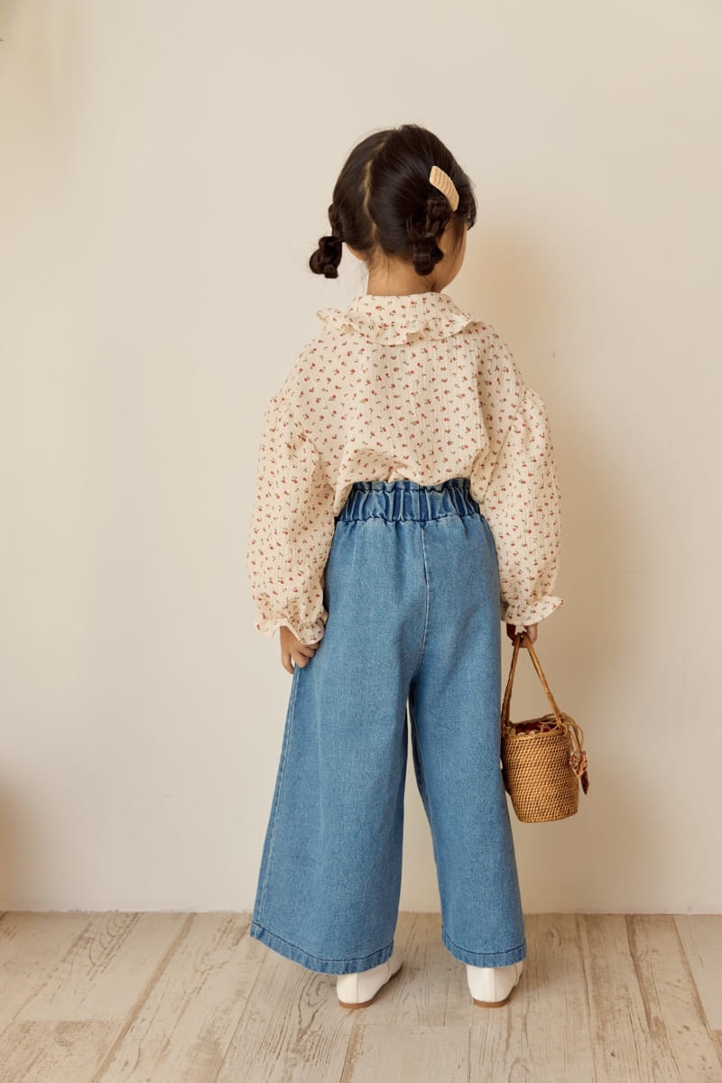 Ggomare - Korean Children Fashion - #discoveringself - Small Flower Blouse - 7