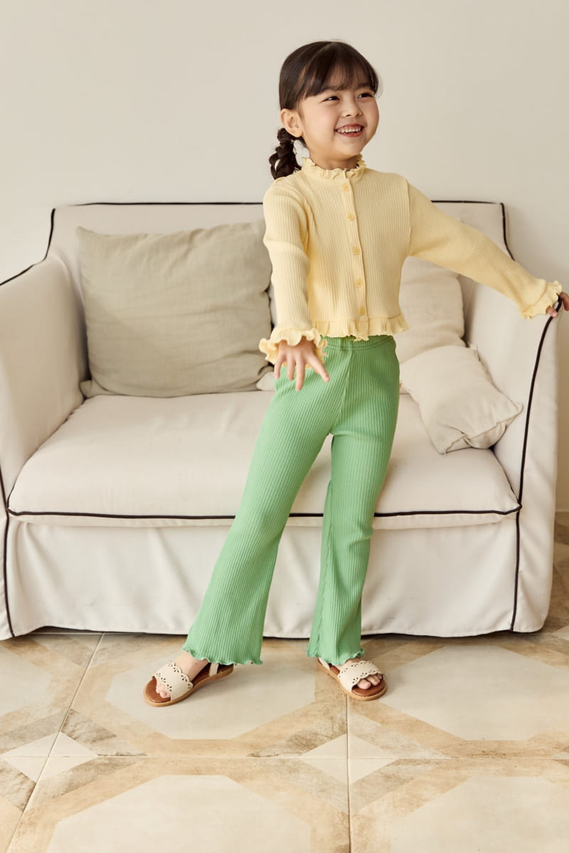 Ggomare - Korean Children Fashion - #magicofchildhood - Monble Crop Cardigan - 6