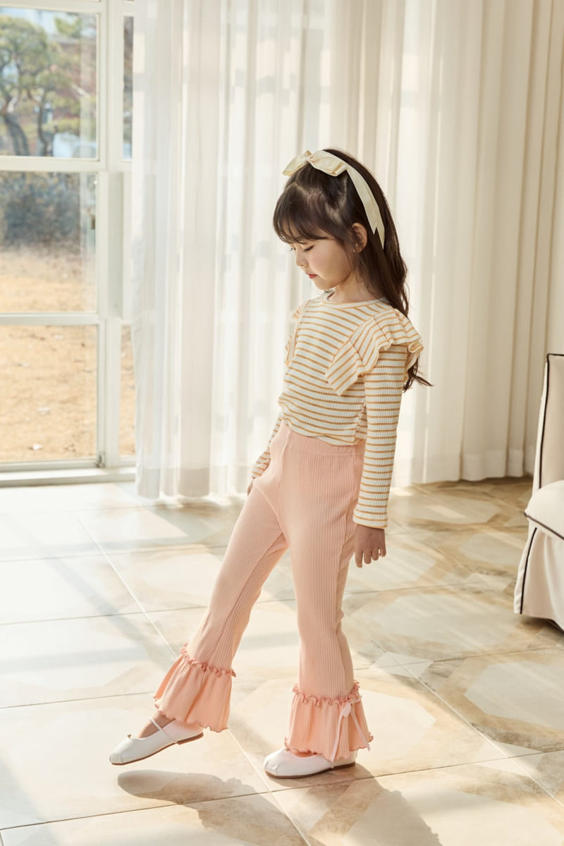 Ggomare - Korean Children Fashion - #minifashionista - ST Frill Tee - 11