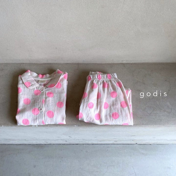 Godis - Korean Children Fashion - #childrensboutique - Circle Pajama - 5