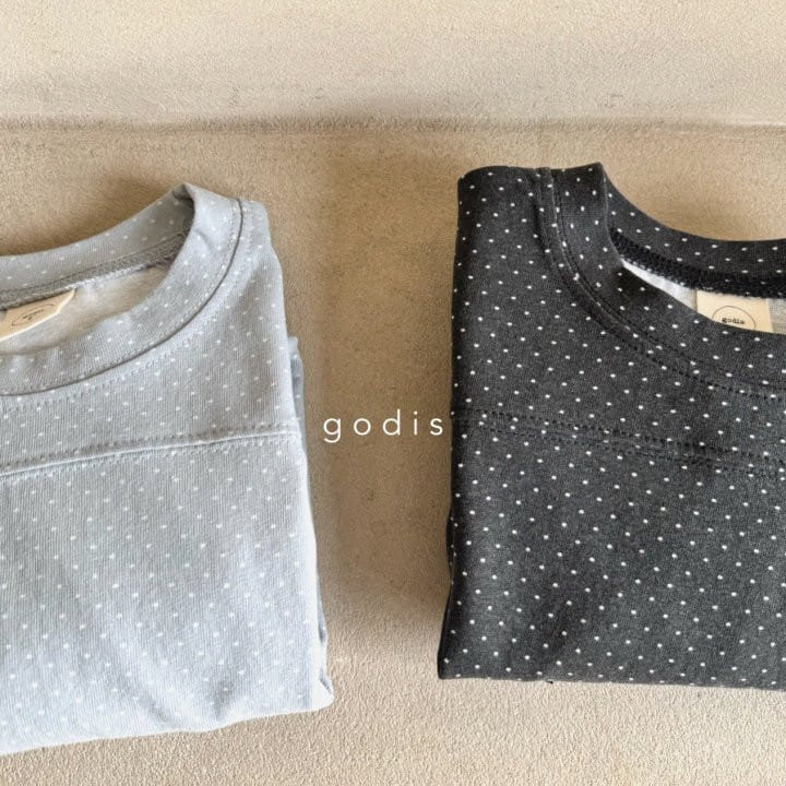 Godis - Korean Children Fashion - #discoveringself - Petite Dot Tee - 11