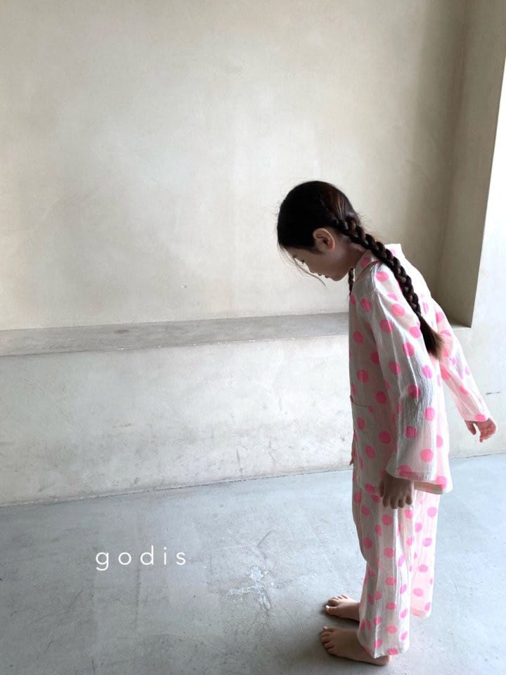 Godis - Korean Children Fashion - #fashionkids - Circle Pajama - 8