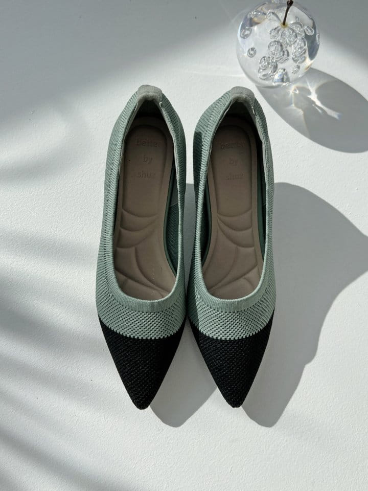Golden Shoe - Korean Women Fashion - #momslook - 8078 Flats - 2