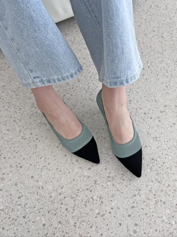 Golden Shoe - Korean Women Fashion - #momslook - 8078 Flats - 6