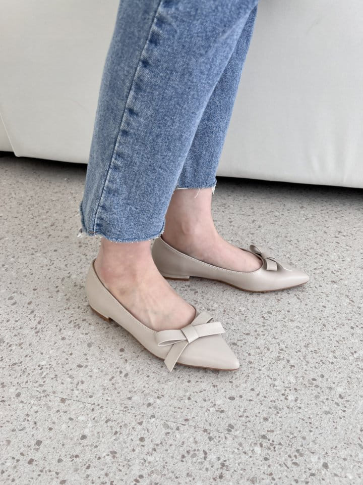 Golden Shoe - Korean Women Fashion - #momslook - 41 Flats - 7