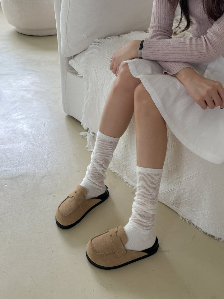Golden Shoe - Korean Women Fashion - #momslook - 8305 Slippers - 9
