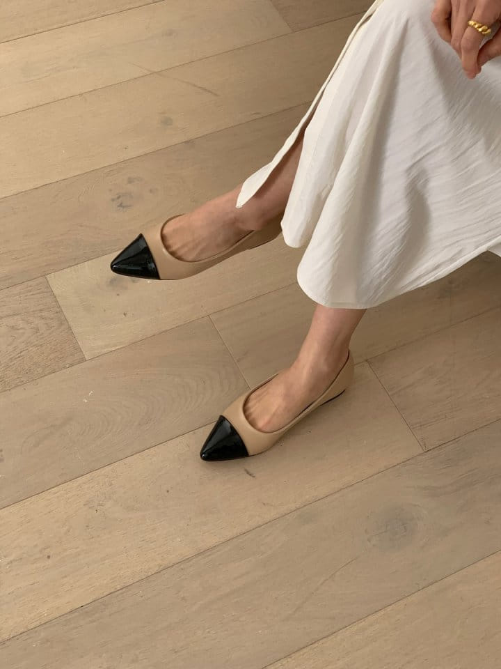 Golden Shoe - Korean Women Fashion - #momslook - T2902 Flats