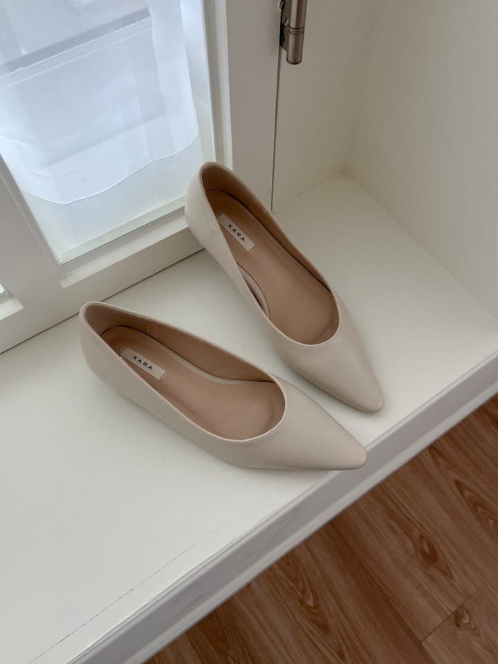 Golden Shoe - Korean Women Fashion - #momslook - K5452 Flats - 2