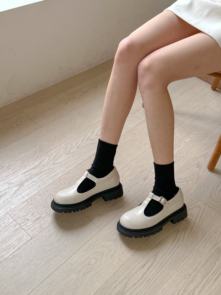 Golden Shoe - Korean Women Fashion - #restrostyle - 577 Flats - 5