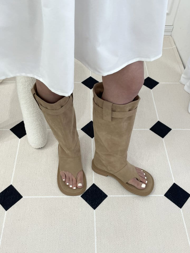 Golden Shoe - Korean Women Fashion - #restrostyle - 1104 Sandals - 10