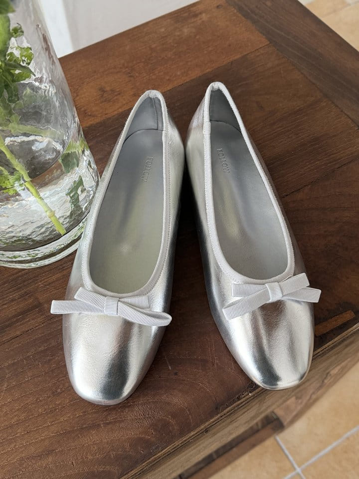 Golden Shoe - Korean Women Fashion - #vintagekidsstyle - 1463 Flats - 3