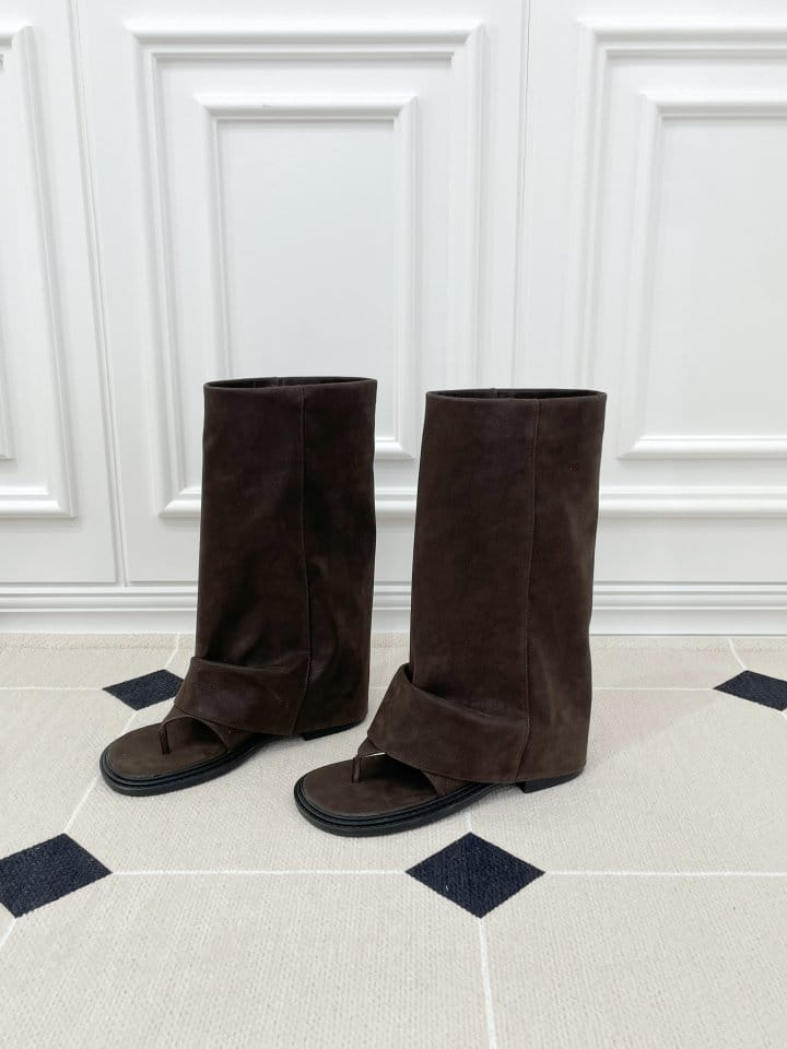 Golden Shoe - Korean Women Fashion - #vintagekidsstyle - 1105 boots - 9