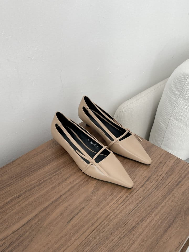 Golden Shoe - Korean Women Fashion - #vintagekidsstyle - C2081 Flats - 2