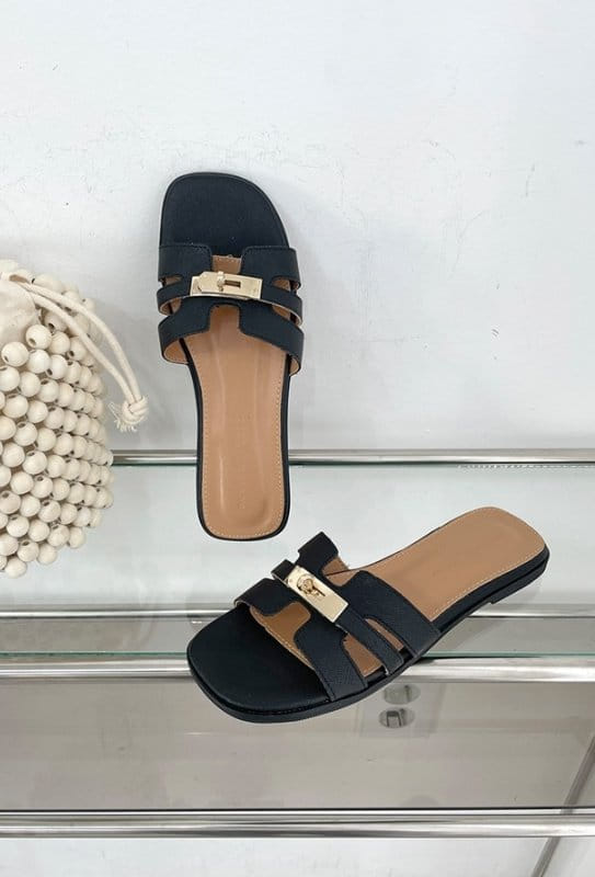 Golden Shoe - Korean Women Fashion - #womensfashion - 2159 Slippers  - 2