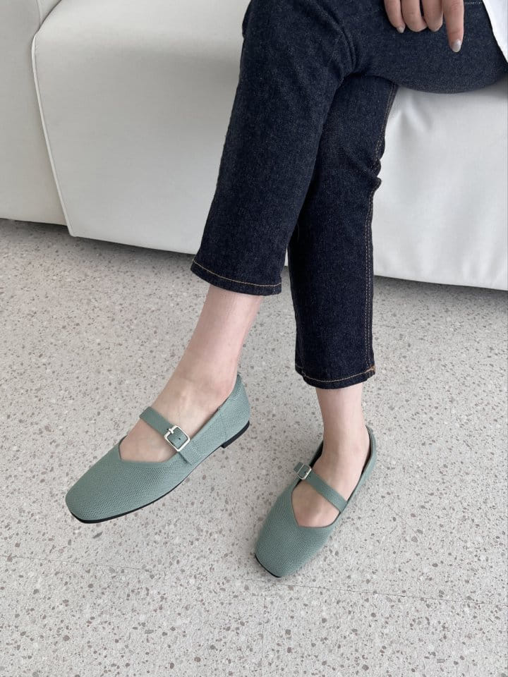 Golden Shoe - Korean Women Fashion - #womensfashion - 8076 Flats - 8