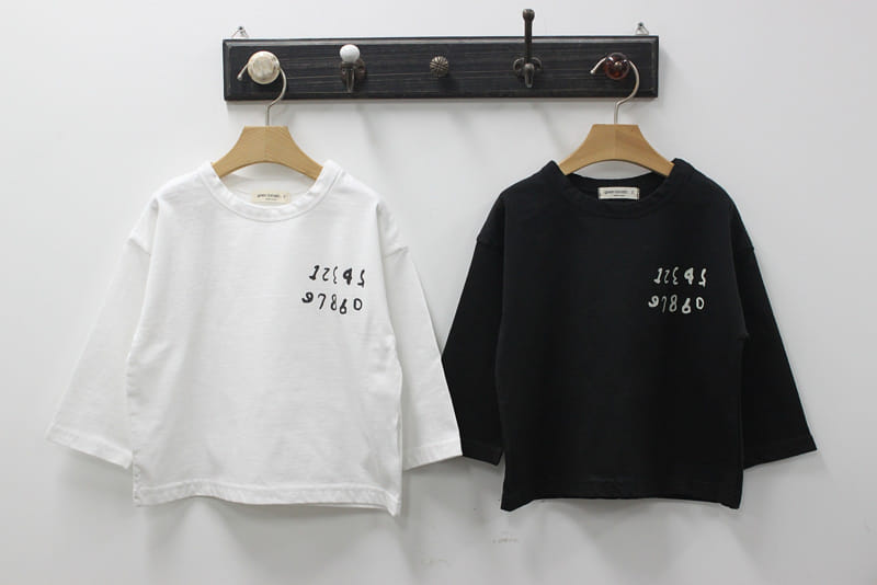 Green Tomato - Korean Children Fashion - #designkidswear - Number Tee - 11