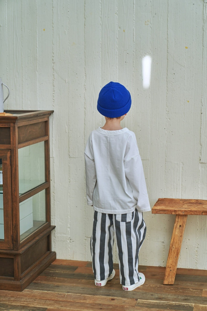 Green Tomato - Korean Children Fashion - #kidsshorts - Crew Tee - 5