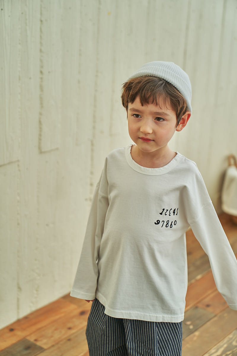Green Tomato - Korean Children Fashion - #kidzfashiontrend - Number Tee - 2