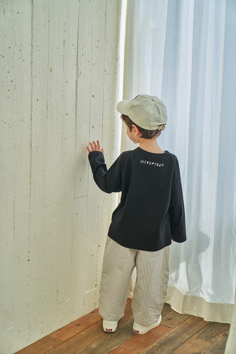 Green Tomato - Korean Children Fashion - #minifashionista - Number Tee - 6