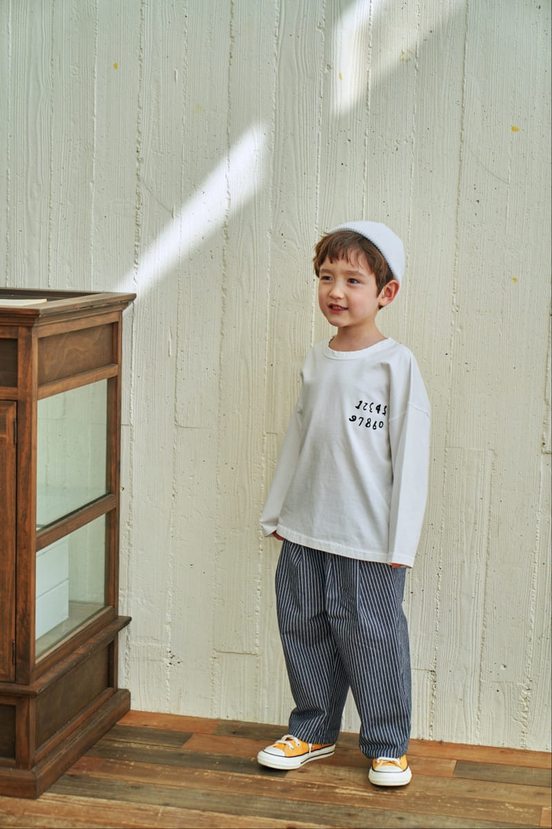 Green Tomato - Korean Children Fashion - #prettylittlegirls - Number Tee - 7