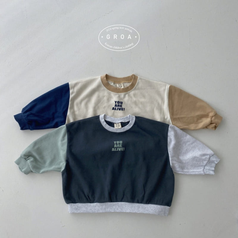 Groa - Korean Children Fashion - #childofig - Alive Sweatshirt