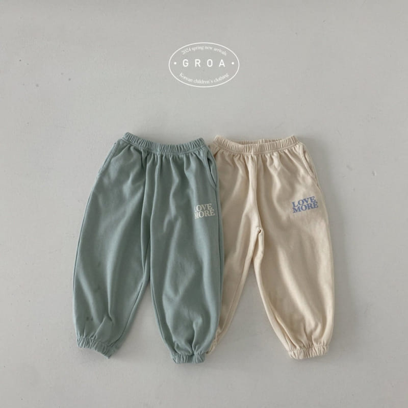 Groa - Korean Children Fashion - #discoveringself - Love More Pants
