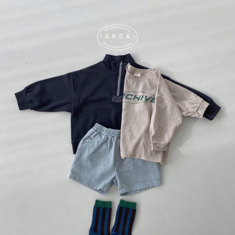 Groa - Korean Children Fashion - #fashionkids - Pig Archive Tee - 6