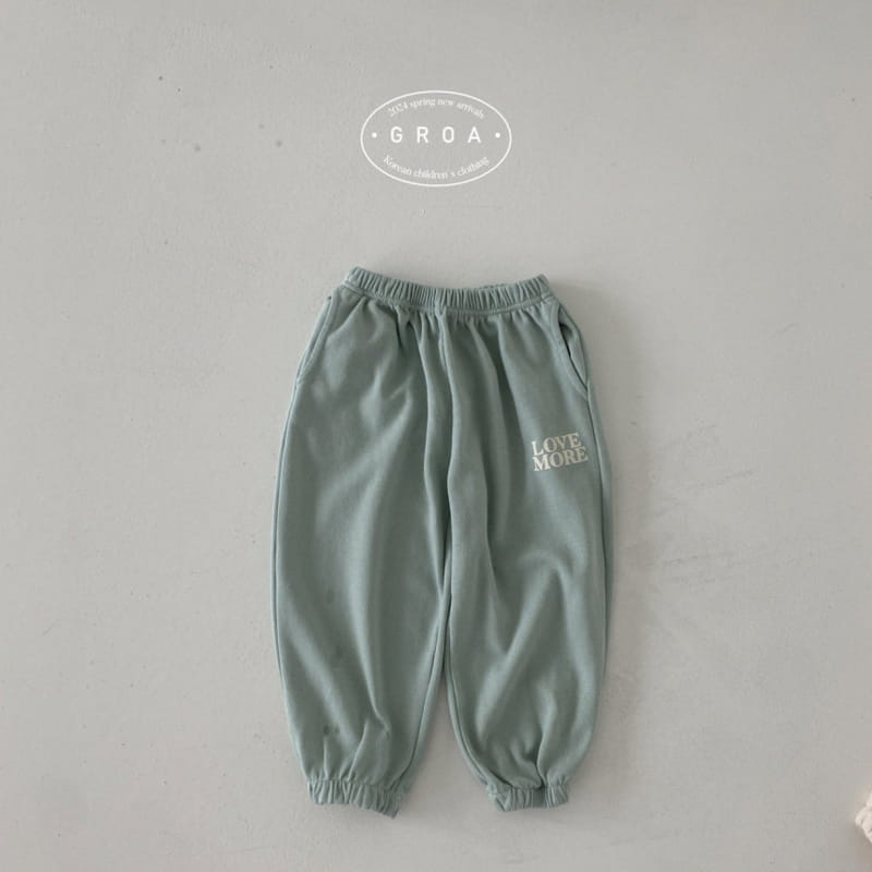 Groa - Korean Children Fashion - #fashionkids - Love More Pants - 2