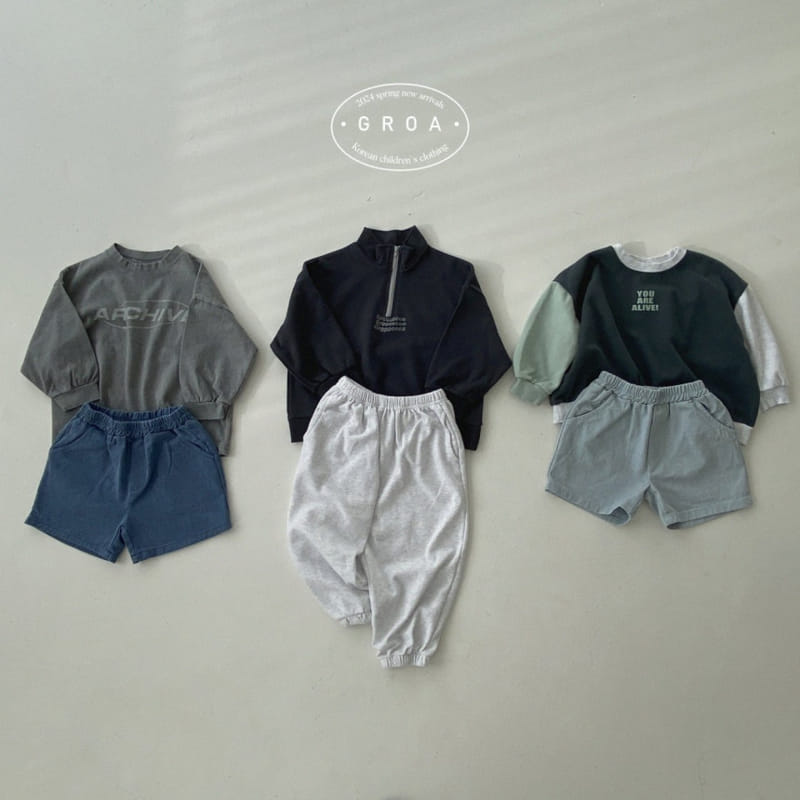 Groa - Korean Children Fashion - #kidsshorts - Alive Sweatshirt - 6