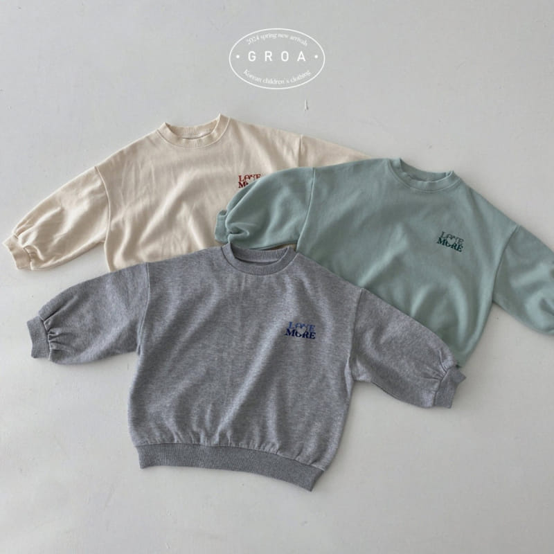 Groa - Korean Children Fashion - #minifashionista - More Sweatshirt With Mom