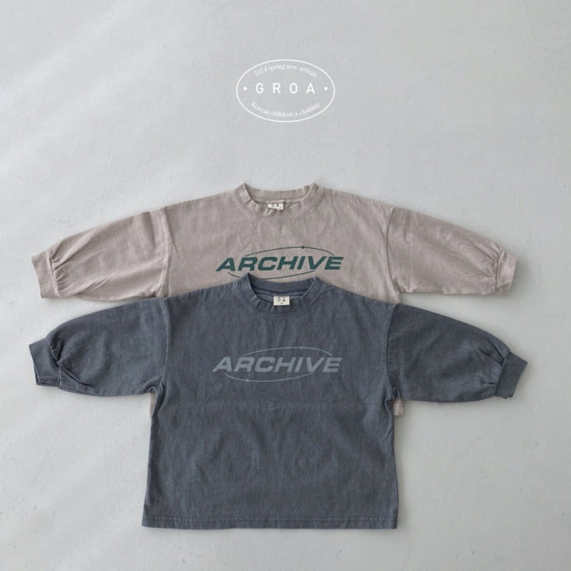 Groa - Korean Children Fashion - #stylishchildhood - Pig Archive Tee