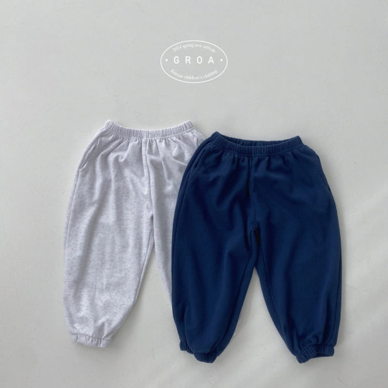 Groa - Korean Children Fashion - #todddlerfashion - Pom Pom Jogger Pants